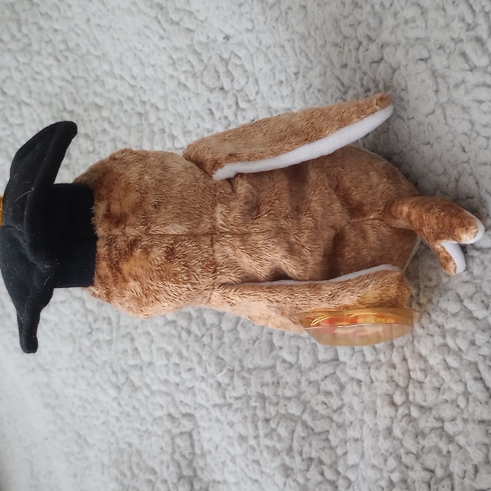 🧡3/$15 NWT TY WISEST Graduation Owl Plush with Cap - Picture 5 of 5